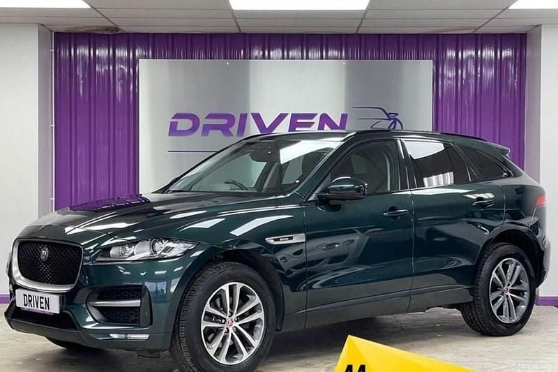 Green Used 2018 Jaguar F-Pace R-Sport SUV | £15,200 (Good price) - Image 1/1