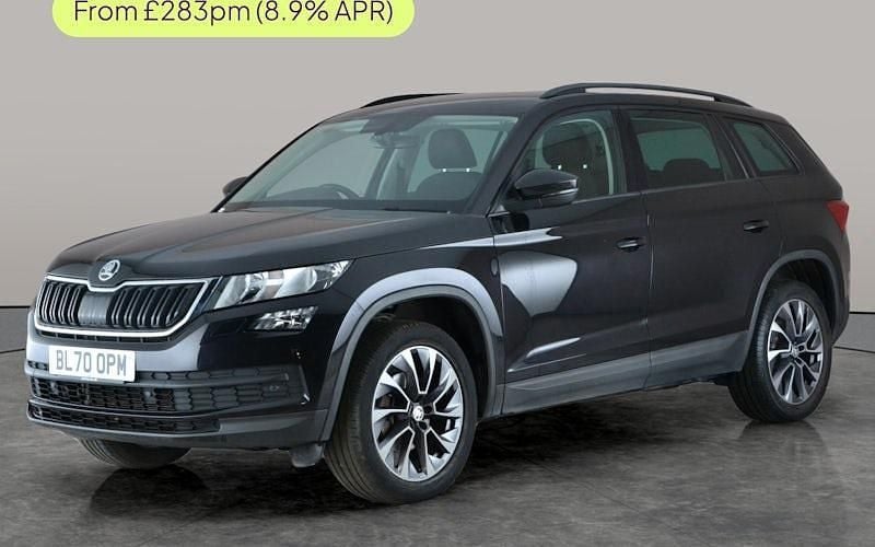 Used Skoda Kodiaq SE Drive 150 HP (110 kW) 2020 Black SUV