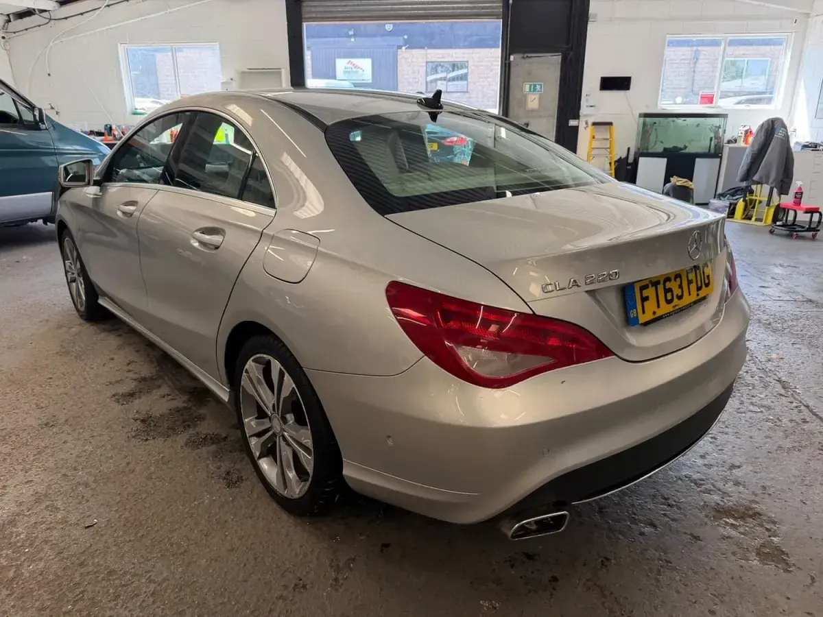 Used Mercedes CLA220 2014 Silver Sedan