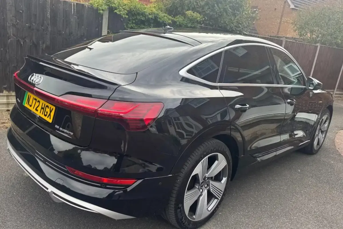 Used Audi e-tron Sportback S-Line 300 kW (408 HP) 2022 Black SUV