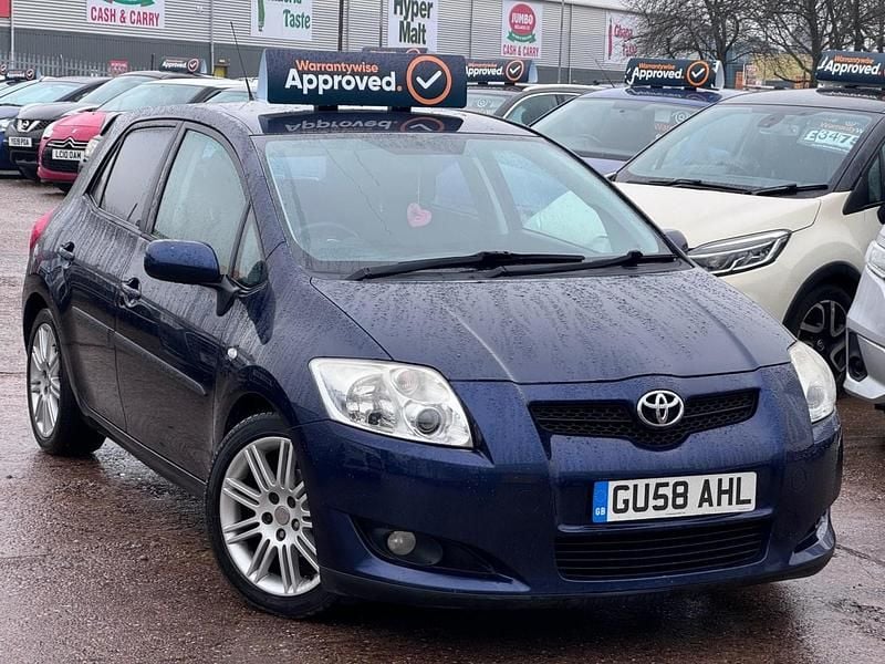 Used Toyota Auris SR 124 HP (91 kW) 2008 Blue Hatchback