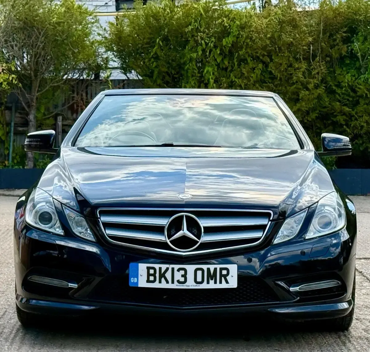 Used Mercedes E350 2013 Black Cabriolet