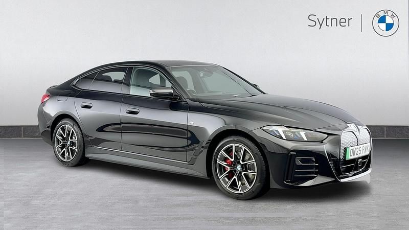 Black Used 2025 BMW i4 M Sport Sedan | £38,500 (Good price) - Image 1/4