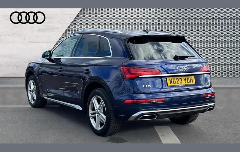 Used Audi Q5 S-Line 265 HP (194 kW) 2023 Blue SUV