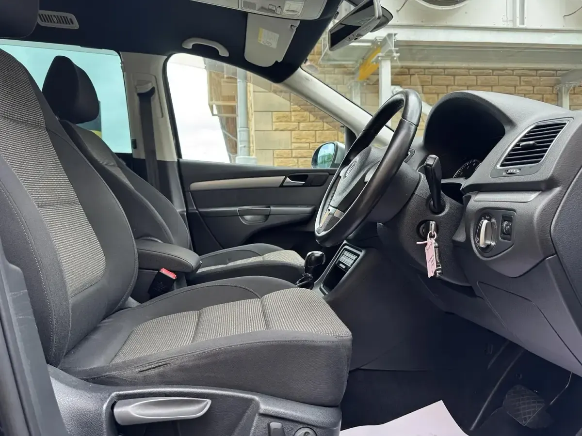 Used VW Sharan S 150 HP (110 kW) 2012 Black MPV