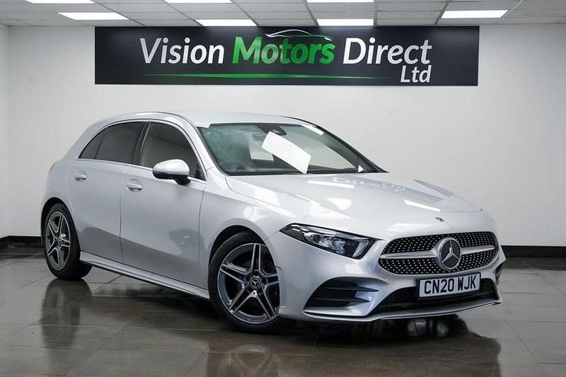 Silver Used 2020 Mercedes A200 AMG line Hatchback | £14,380 (Good price) - Image 1/1