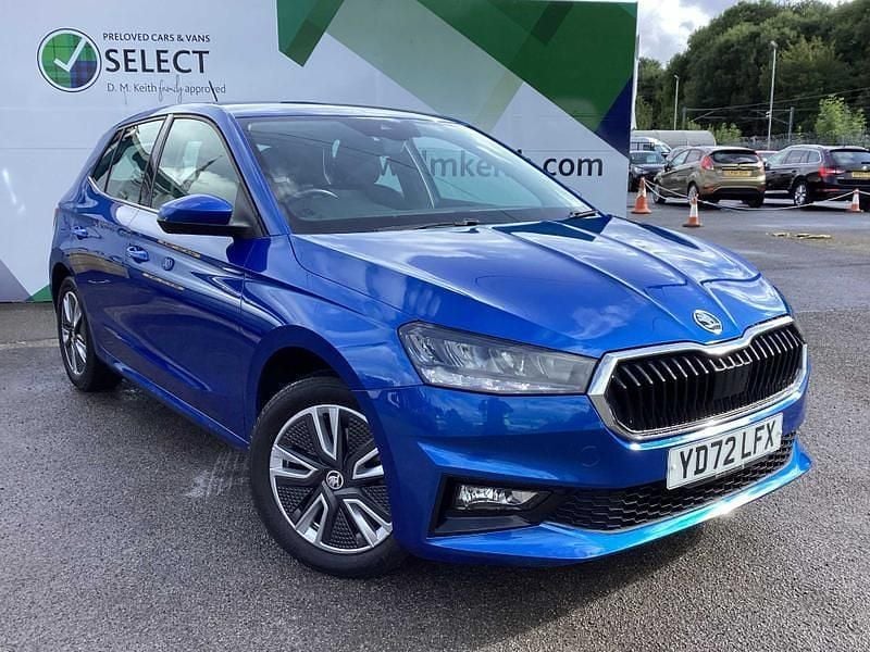 Race blue Used 2023 Skoda Fabia SE L Hatchback | £16,500 (Fair price) - Image 1/4