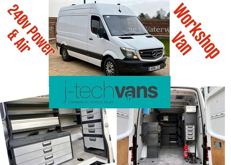 Used Mercedes Sprinter 2018 White Van