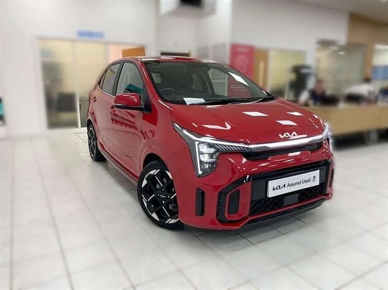 New Kia Picanto GT-Line S 2025 Red Hatchback