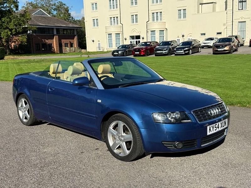 Used Audi A4 Cabriolet Sport 163 HP (119 kW) 2004 Blue Cabriolet
