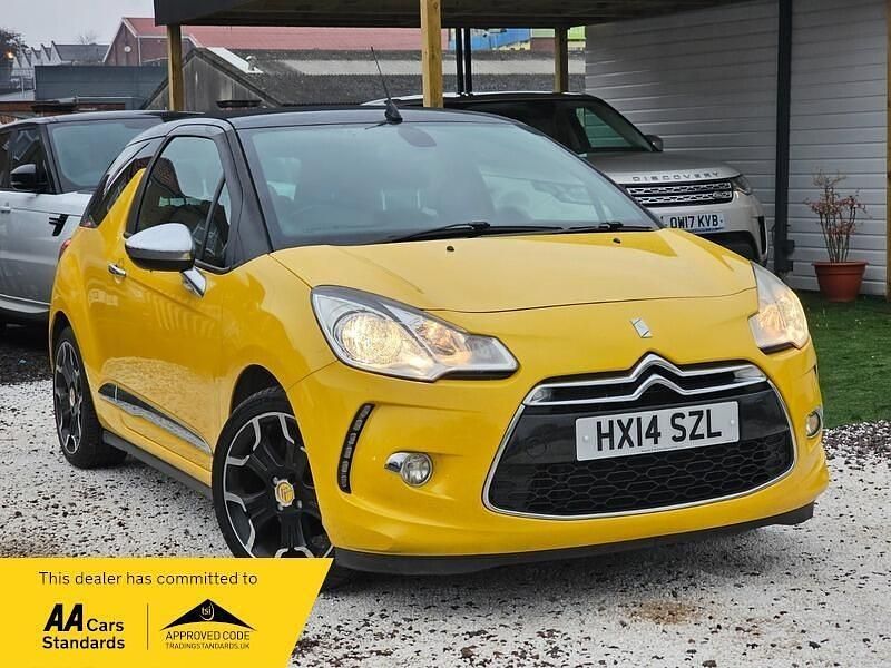 Used Citroën DS3 Cabriolet 2014 Yellow Cabriolet
