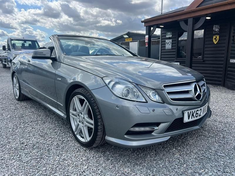 Silver Used 2012 Mercedes E220 Cabriolet | £5,795 (Fair price) - Image 1/4