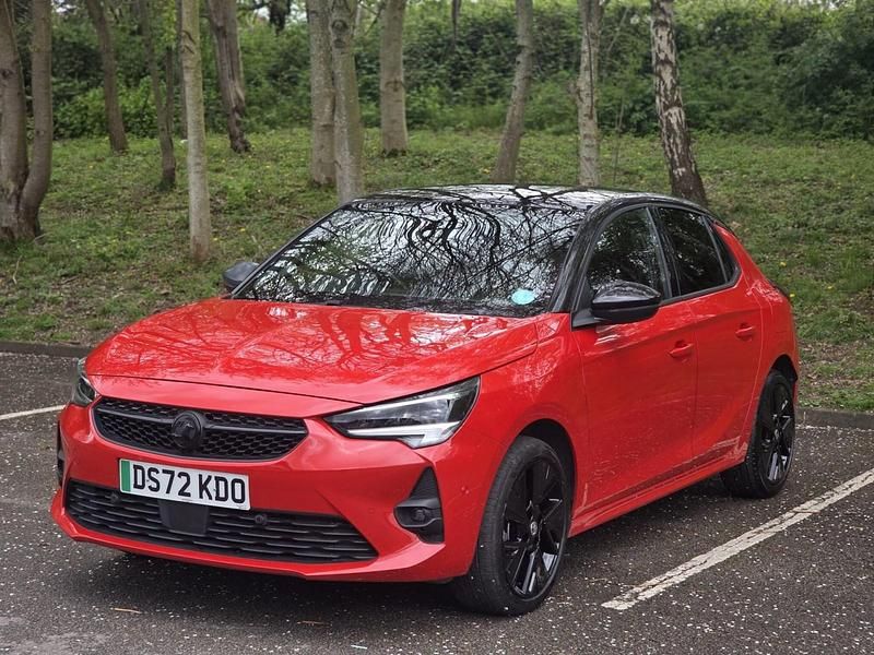 Used Vauxhall Corsa-e Edition 100 kW (136 HP) 2022 Red Hatchback