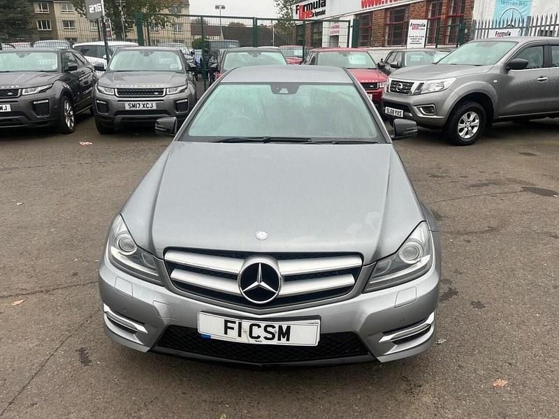Used Mercedes C220 AMG 170 HP (125 kW) 2013 Silver Coupe