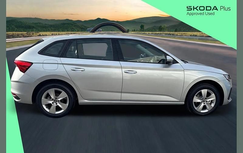 Used Skoda Scala SE 115 HP (84 kW) 2025 Brilliant silver metallic Hatchback