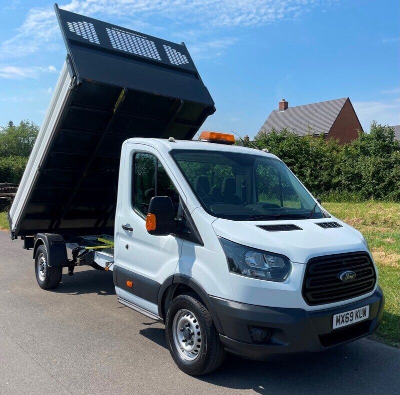 Used Ford Transit 130 HP (95 kW) 2020 White MPV