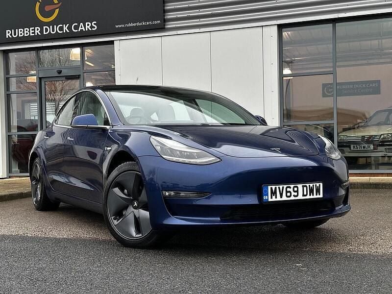 Blue Used 2019 Tesla Model 3 Standard Range Plus Sedan | £15,180 (Fair price) - Image 1/4