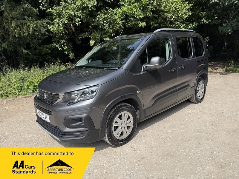 Grey Used 2021 Peugeot Rifter Allure Premium MPV | £5,945 (Good price) - Image 1/4