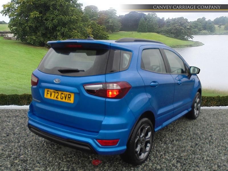 Used Ford Ecosport ST-Line 125 HP (91 kW) 2022 Blue SUV