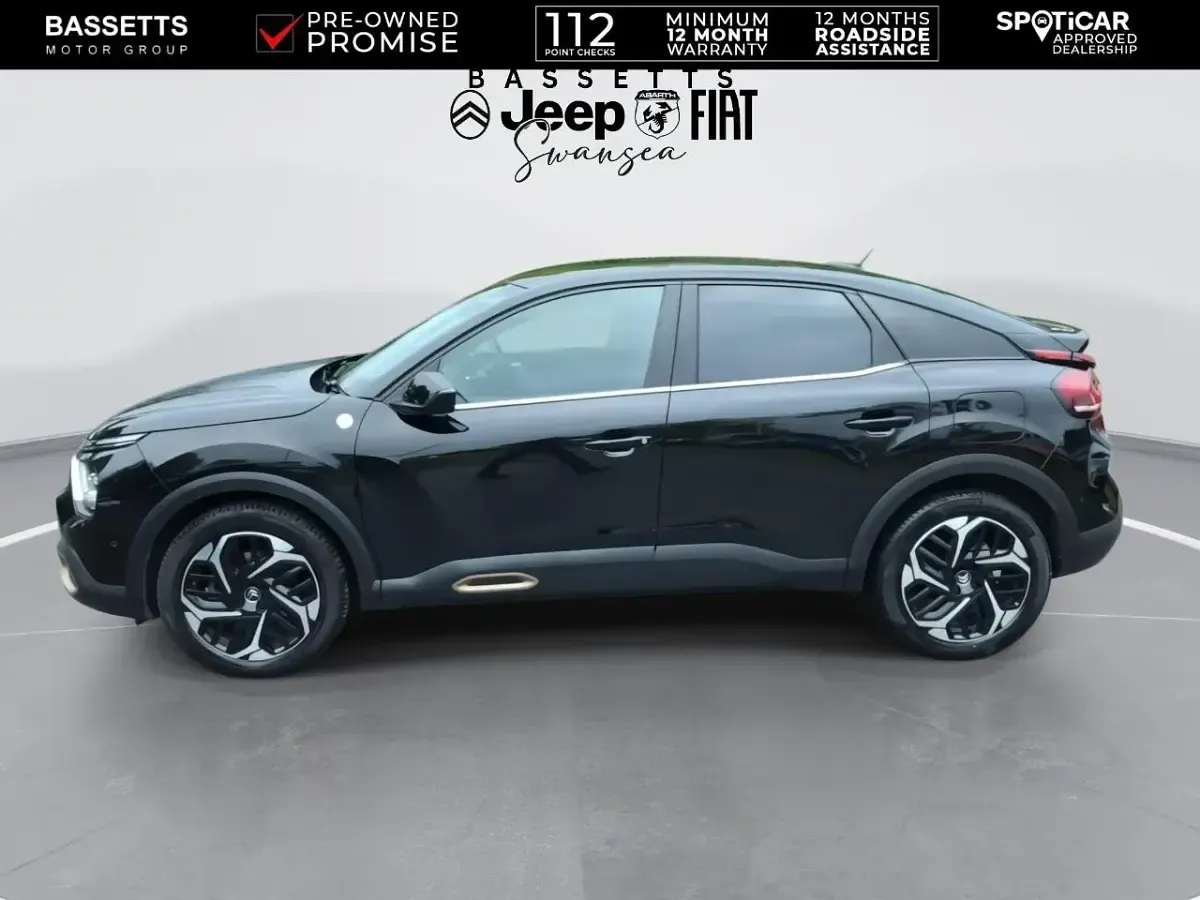 Used Citroën C4 PureTech 127 HP (93 kW) 2022 Black Hatchback