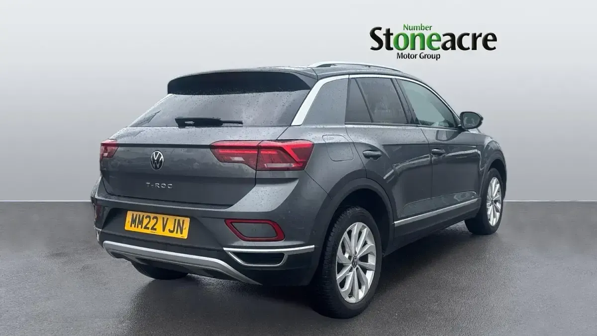 Used VW T-Roc Style 150 HP (110 kW) 2022 Grey SUV