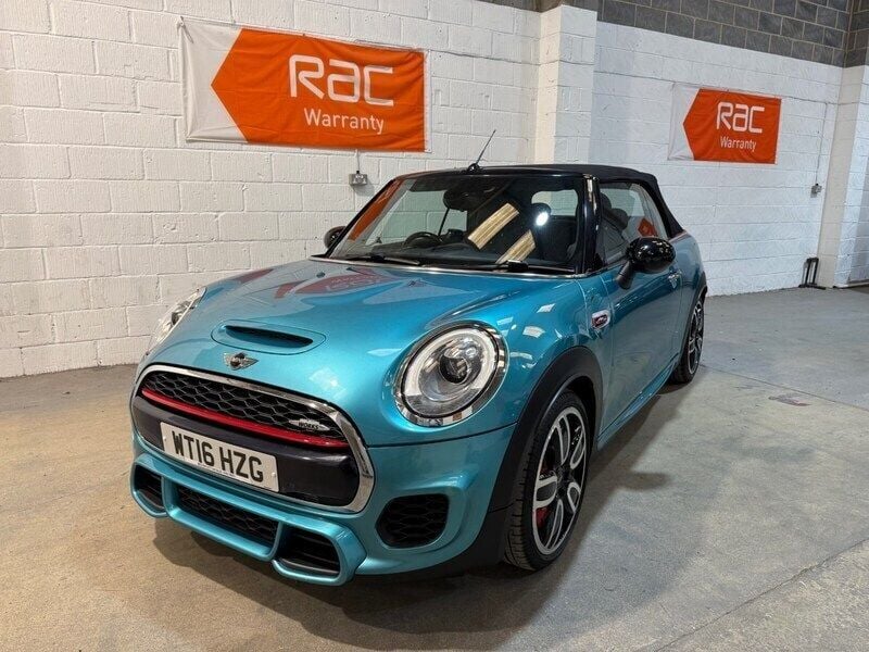Turquoise Used 2016 Mini John Cooper Works Cabriolet Cabriolet | £10,295 (Fair price) - Image 1/4