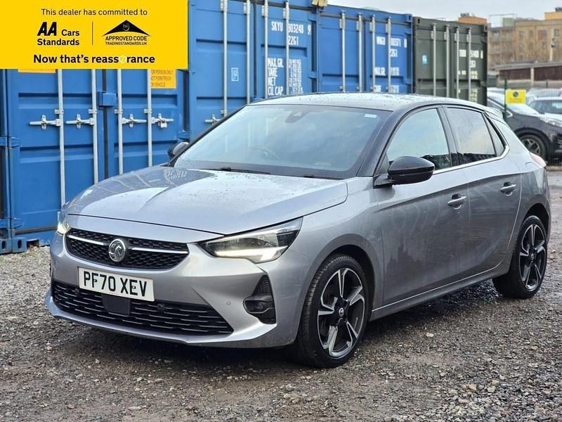 Used Vauxhall Corsa Ultimate 130 HP (95 kW) 2021 Grey Hatchback