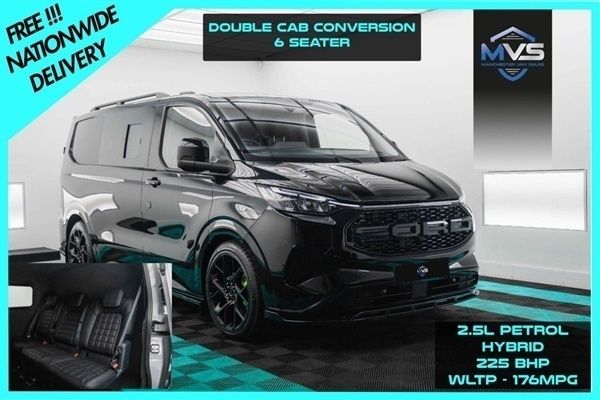 Black New 2025 Ford Transit Custom Sport | £57,594 - Image 1/1