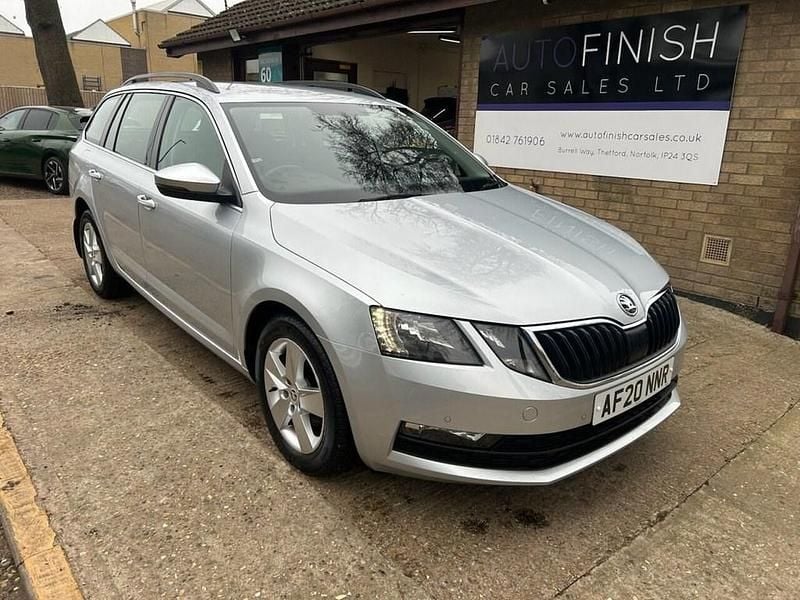 Used Skoda Octavia SE Technology 115 HP (84 kW) 2020 Silver Estate