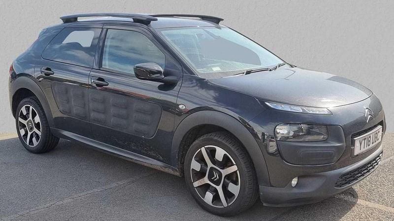 Black Used 2018 Citroën C4 Cactus Flair Hatchback | £6,520 (Good price) - Image 1/3
