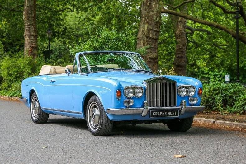 Blue Used 1977 Rolls Royce Corniche Cabriolet | £150,000 - Image 1/4