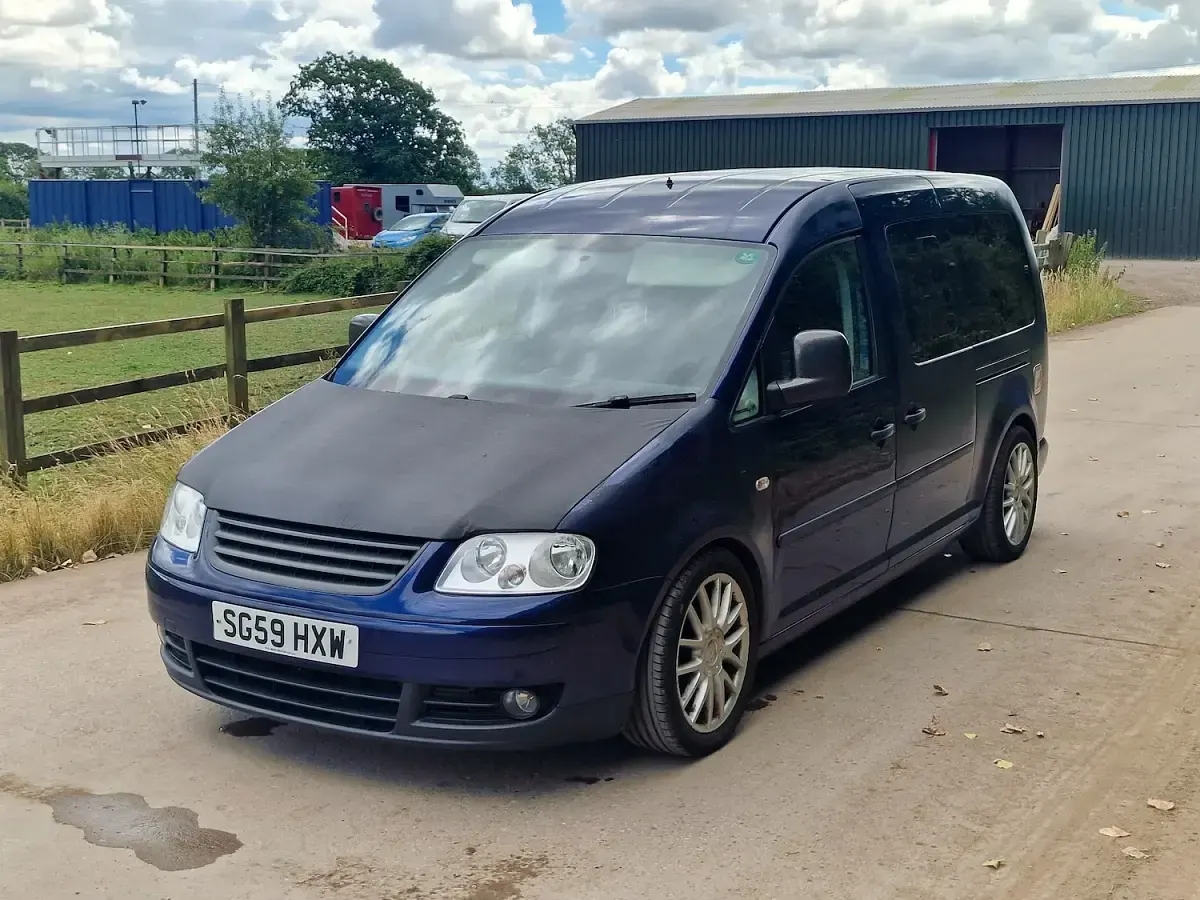 Used VW Caddy Life 140 HP (102 kW) 2009 Blue MPV