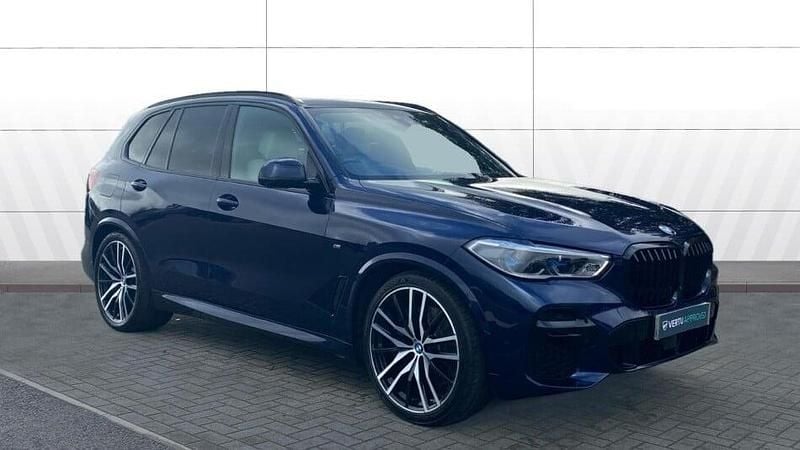 Blue Used 2022 BMW X5 M Sport SUV | £52,653 (Super price) - Image 1/3