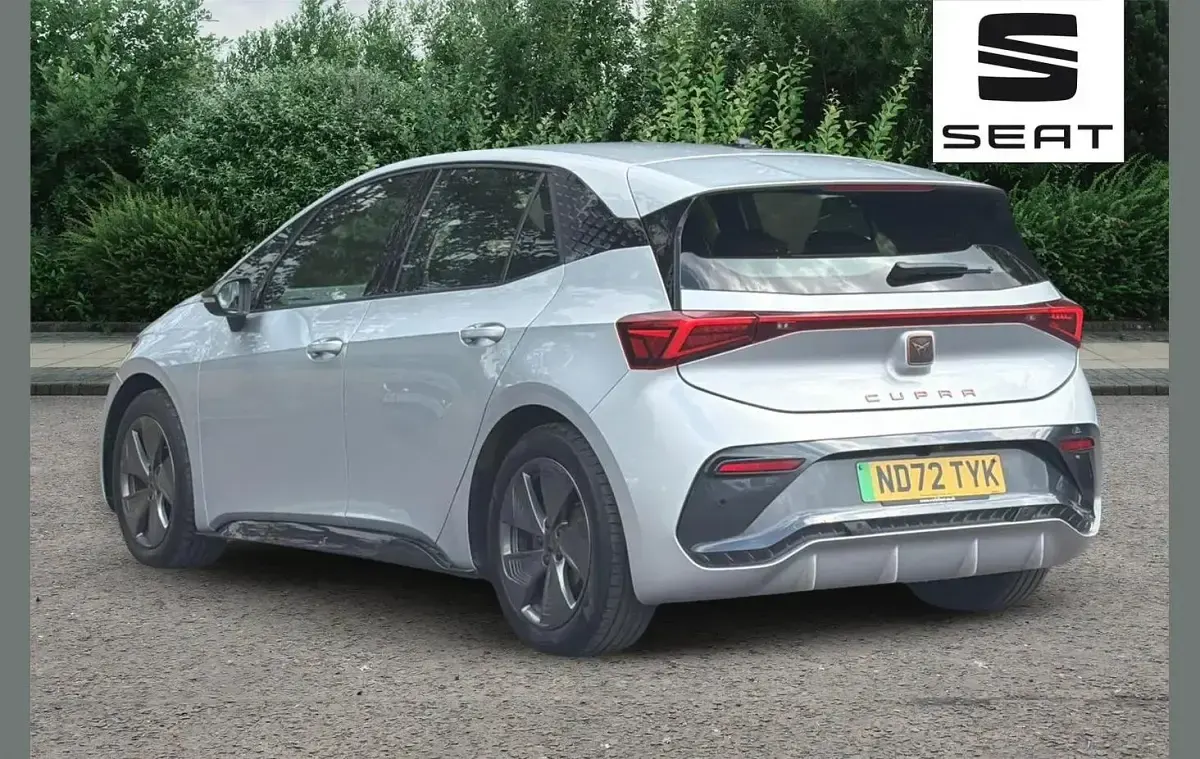 Used Cupra Born 150 kW (204 HP) 2022 Silver Hatchback