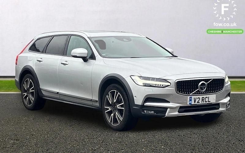 Silver Used 2019 Volvo V90 CC Plus Estate | £24,399 (Fair price) - Image 1/3
