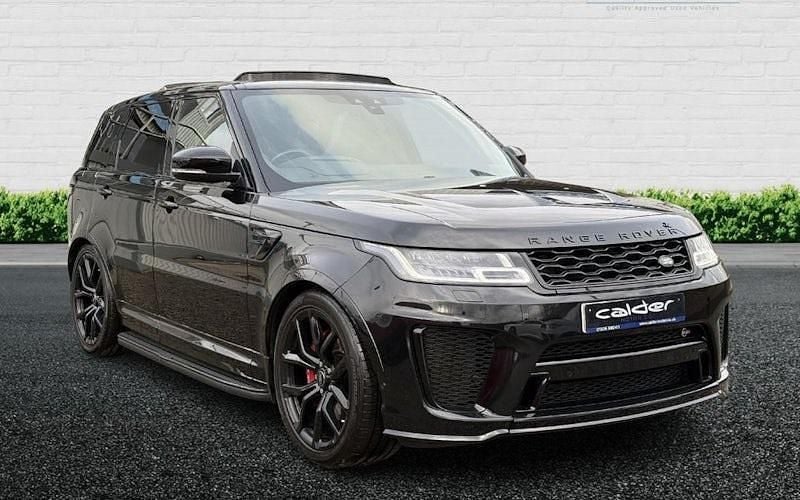 Used Land Rover Range Rover Sport SVR 575 HP (422 kW) 2021 Black SUV