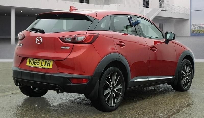 Usado Mazda CX-3 Inclusive 105 HP (77 kW) 2015 Vermelho SUV