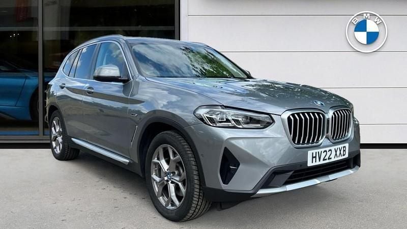 Grey Used 2022 BMW X3 xLine SUV | £32,195 (Fair price) - Image 1/4
