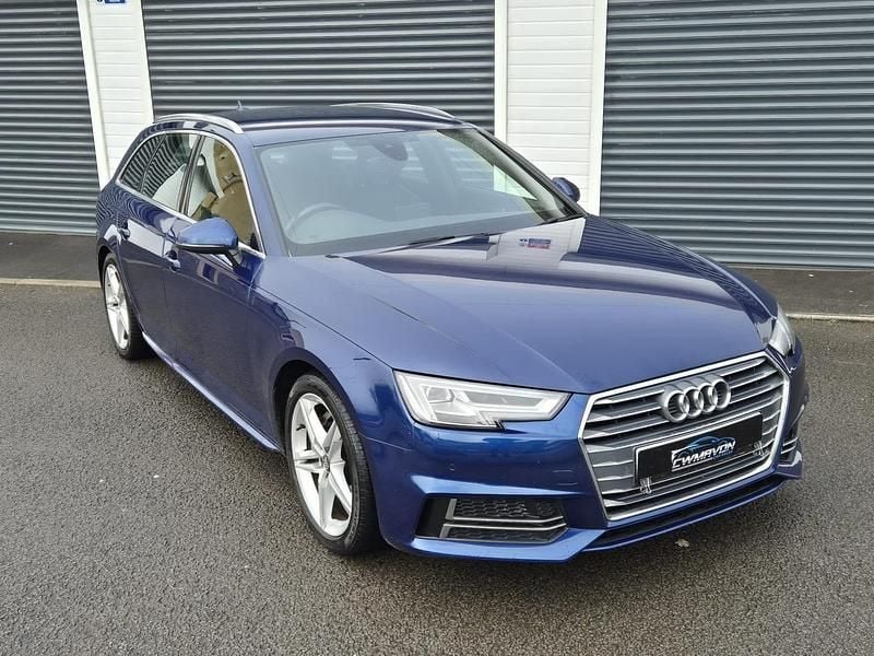 Used Audi A4 S-Line 2017 Blue Estate