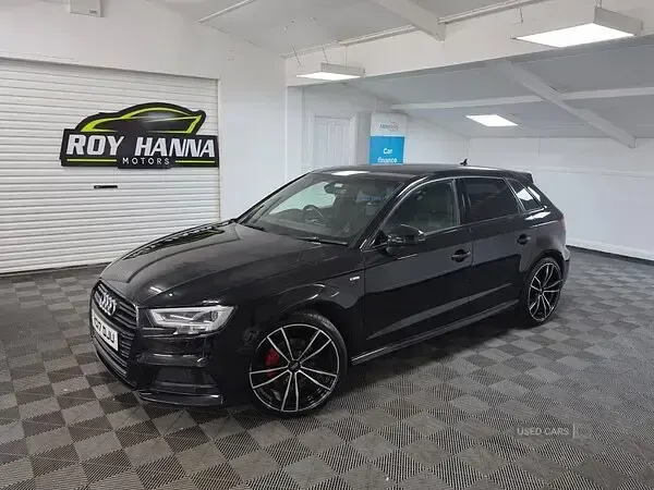 Used Audi A3 S-Line 2017 Black Hatchback
