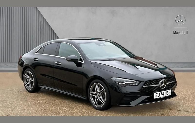 Black Used 2024 Mercedes CLA200 Executive Coupe | £27,850 (Fair price) - Image 1/4