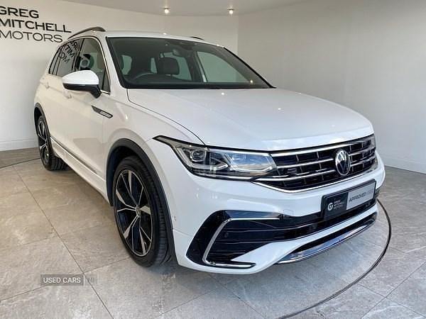 Used VW Tiguan R-line 150 HP (110 kW) 2025 White SUV