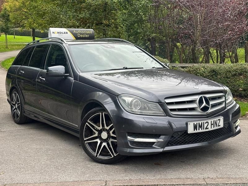 Used Mercedes C220 AMG 170 HP (125 kW) 2012 Grey Estate