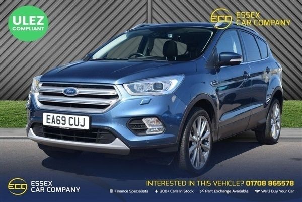 Blue Used 2019 Ford Kuga Titanium X SUV | £12,526 (Fair price) - Image 1/1