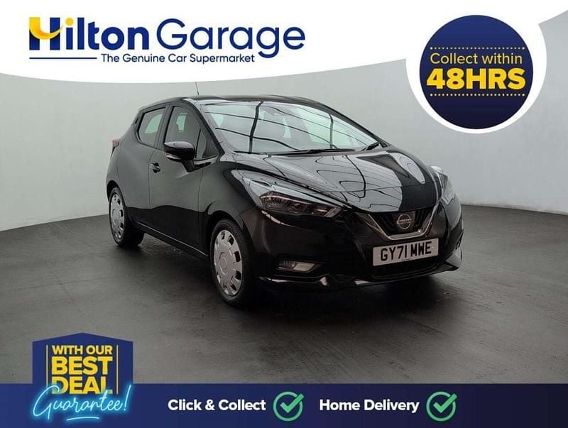 Used Nissan Micra Acenta 92 HP (67 kW) 2022 Black Hatchback