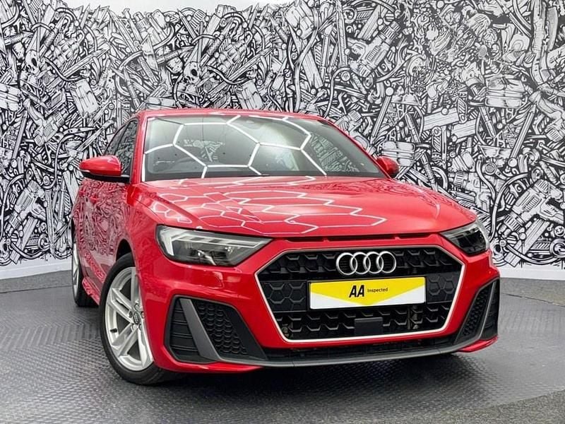 Used Audi A1 Sportback S-Line 116 HP (85 kW) 2020 Red Hatchback