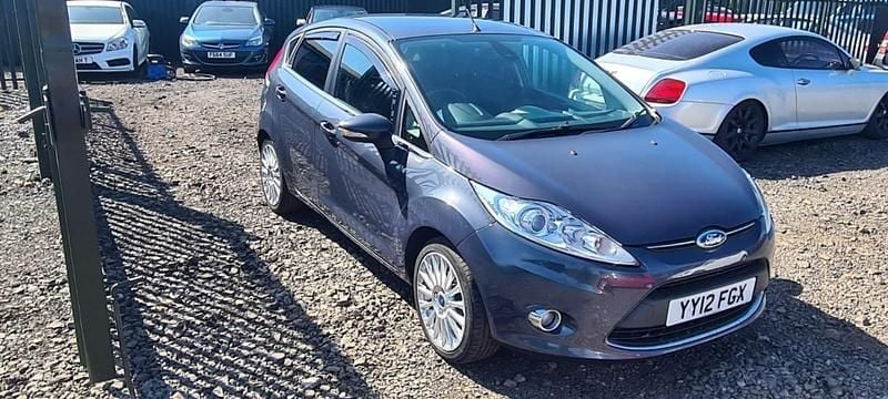 Used Ford Fiesta Titanium 2012 Grey Hatchback
