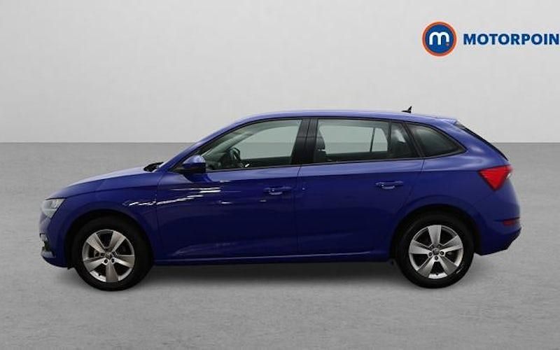 Used Skoda Scala SE 95 HP (69 kW) 2023 Blue Hatchback