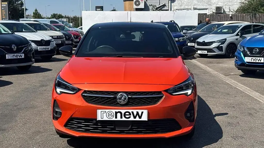 Used Vauxhall Corsa Edition 100 HP (73 kW) 2022 Orange Hatchback