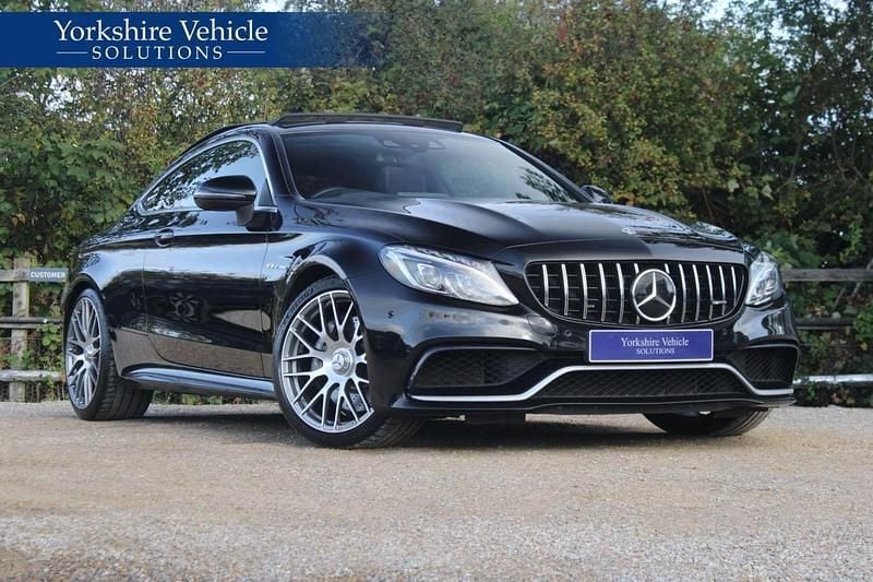 Black Used 2017 Mercedes C63 AMG Premium Coupe | £34,989 (Fair price) - Image 1/4